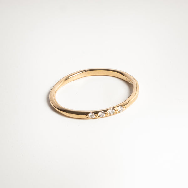 The Althaia Ring With Four Diamonds