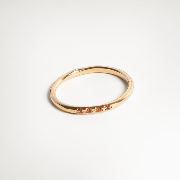 The Althaia Ring With Four coloured Sapphires