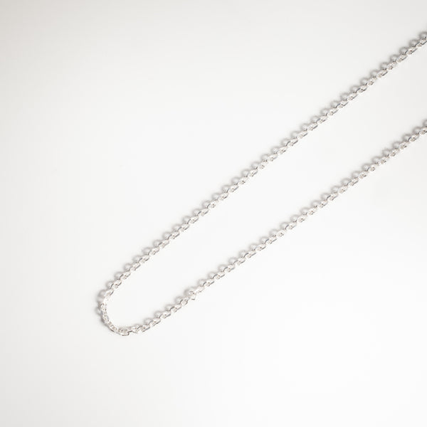 Diamond Cut Oval Belcher Chain