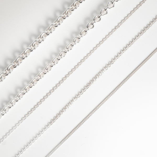 Diamond Cut Curb Chain