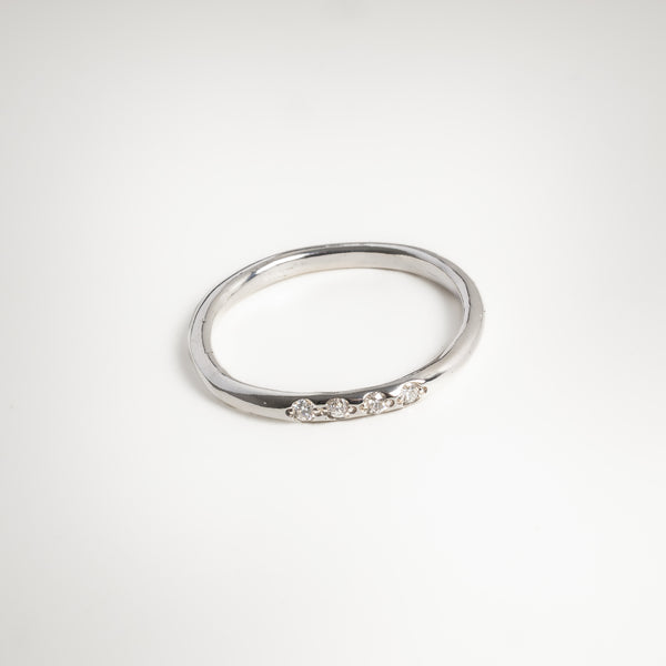 The Althaia Ring With Four Diamonds
