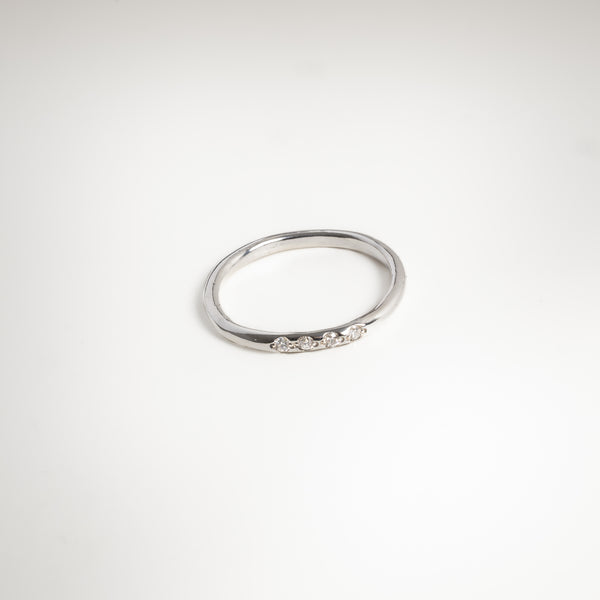 The Althaia Ring With Four Diamonds