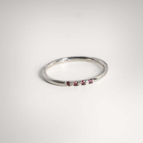 The Althaia Ring With Four coloured Sapphires
