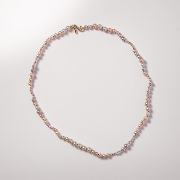 The Aphrodite Rose Pearl Necklace