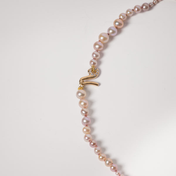 The Aphrodite Rose Pearl Necklace