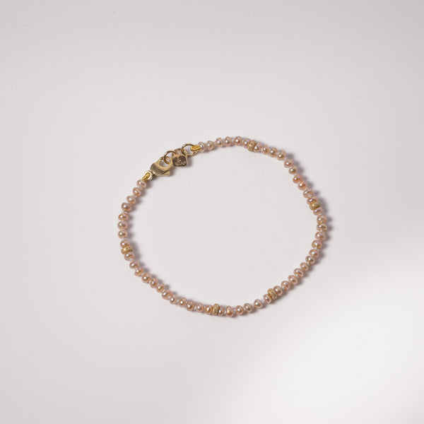 The Tiny Anemone Pearl Bracelet